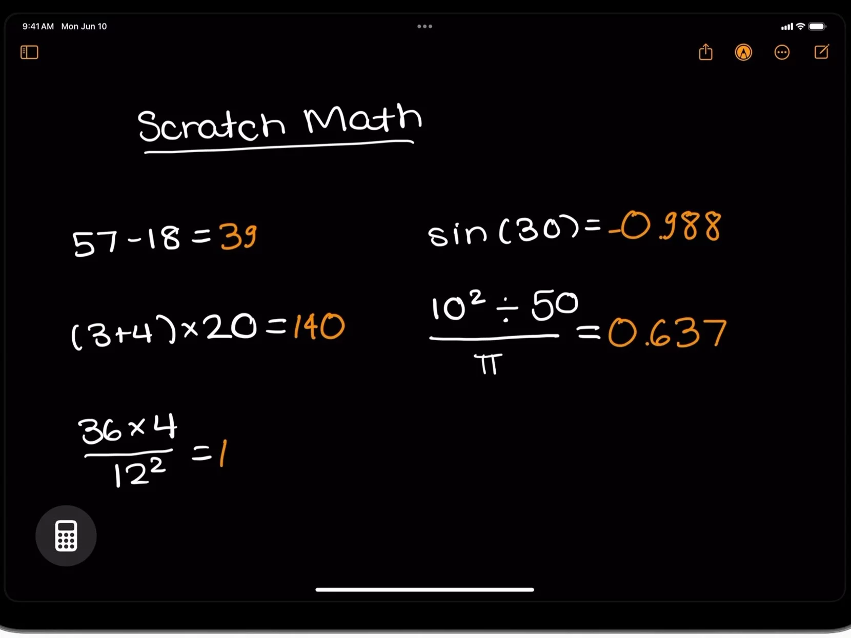 Math Notes