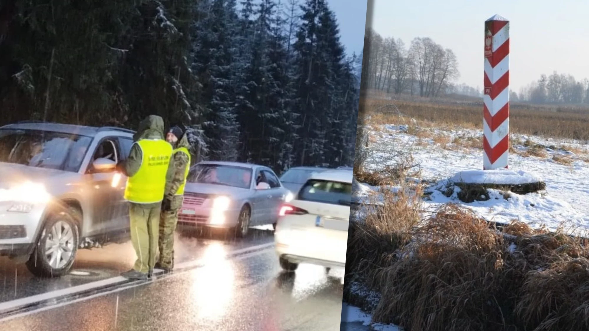 Granica polsko-słowacka i polsko-białoruska /