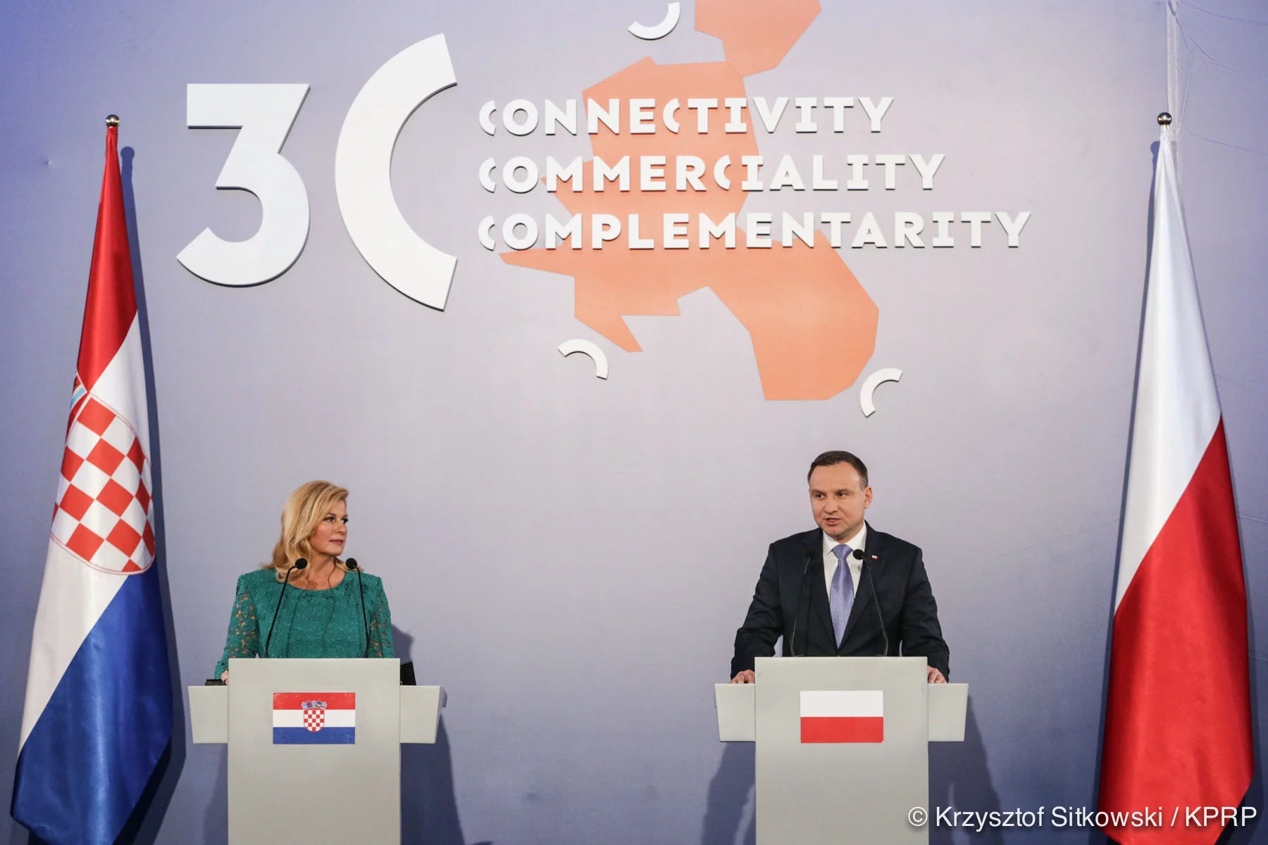 Kolinda Grabar Kitarović i Andrzej Duda