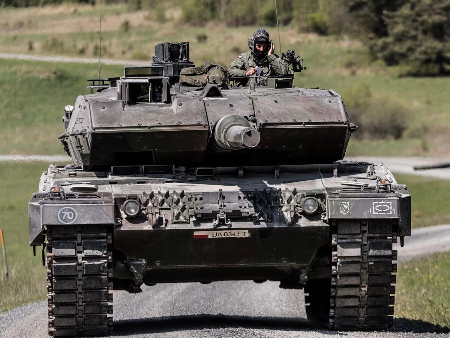 Czołg średni Leopard 2A5, zdjęcie ilustracyjne