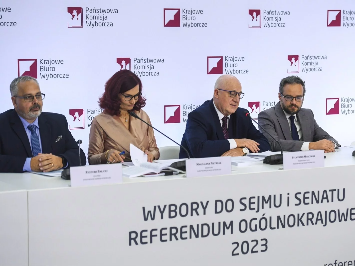 Konferencja prasowa PKW