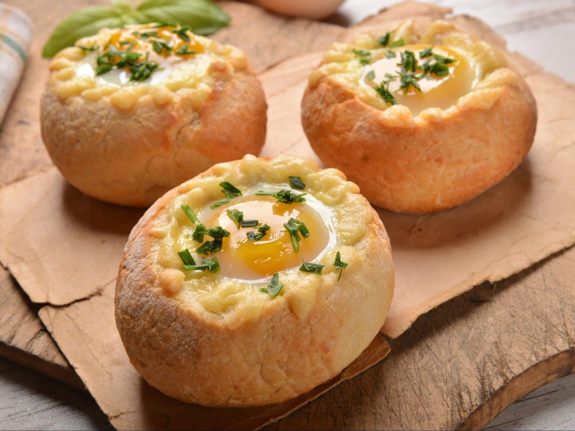 Nadziewane bułki na ciepło