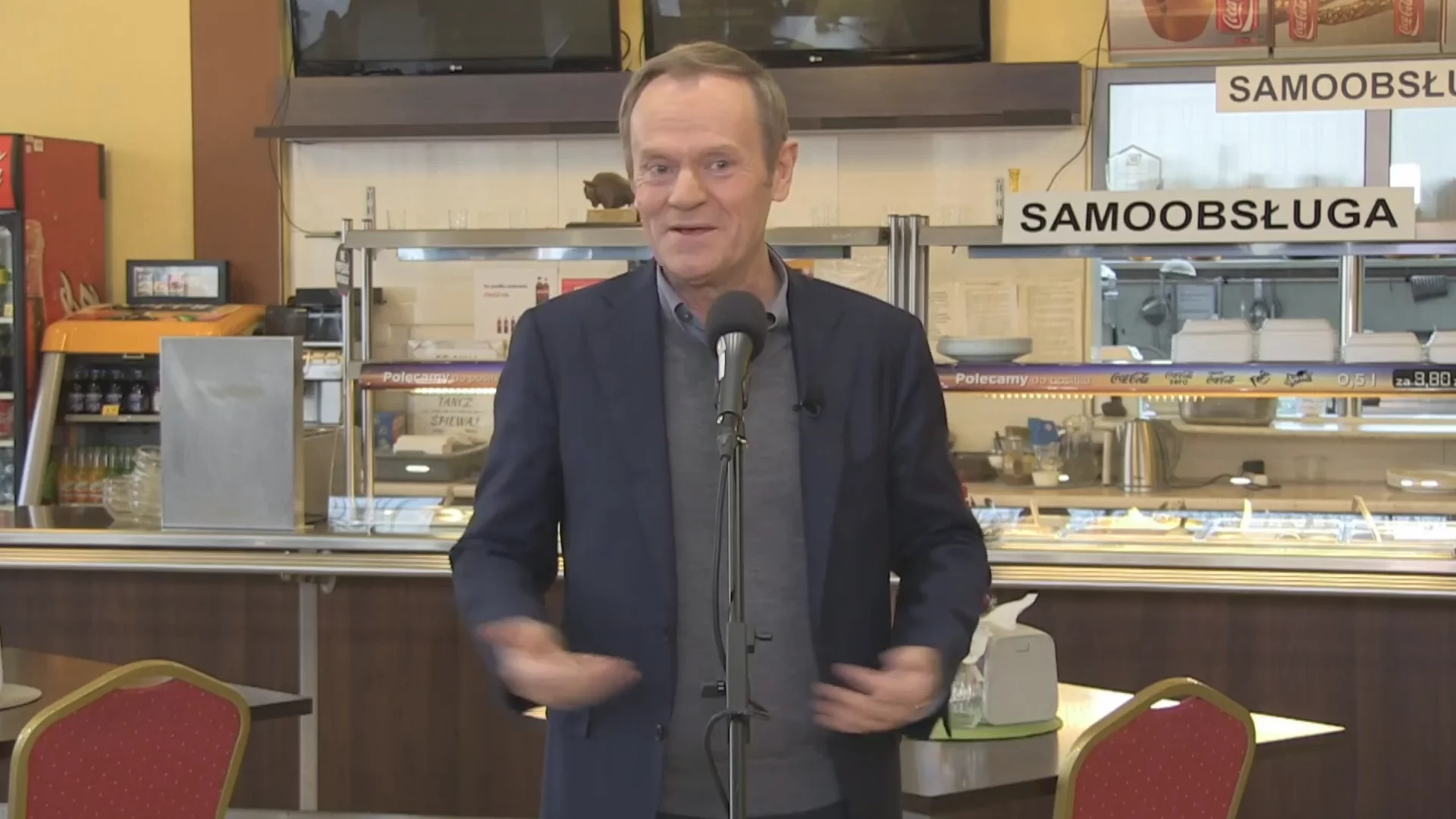 Donald Tusk w Zambrowie