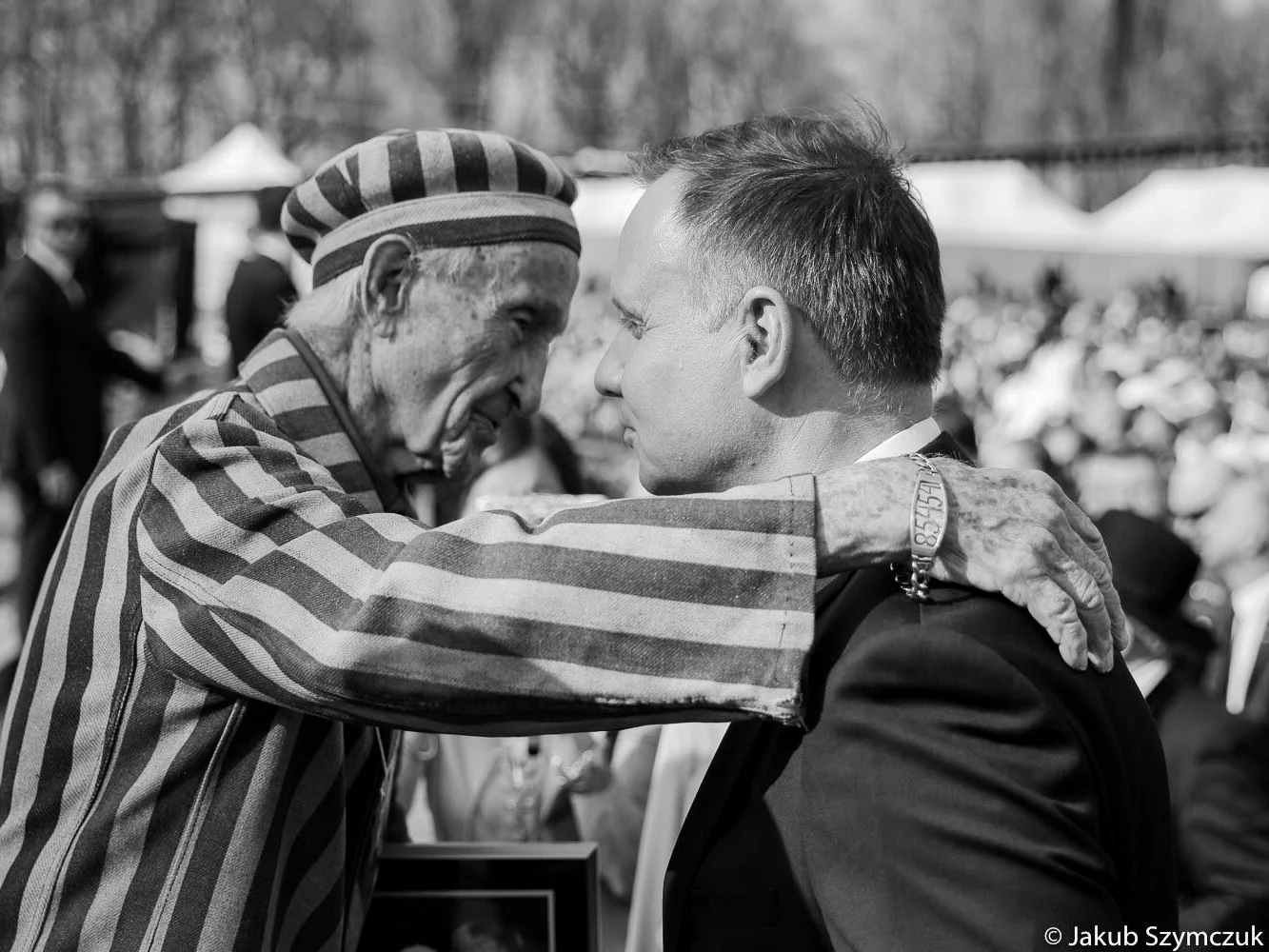 Andrzej Duda i Edward Mosberg