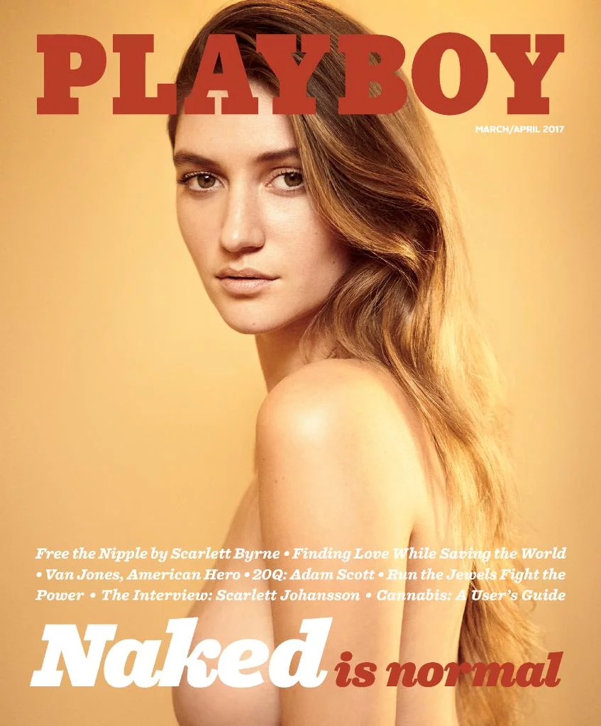 Nowa okładka magazynu "Playboy"