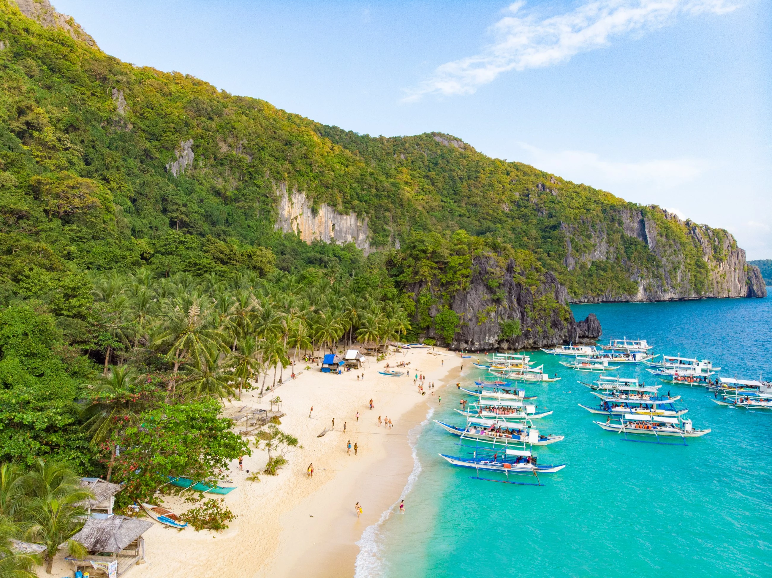 Plaża na Palawanie na Filipinach