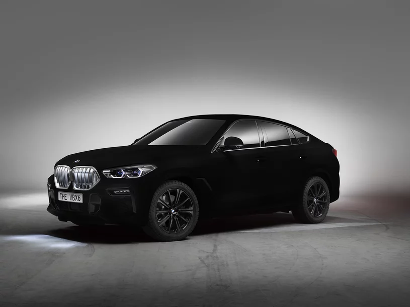 BMW z powłoką Vantablack VBx2