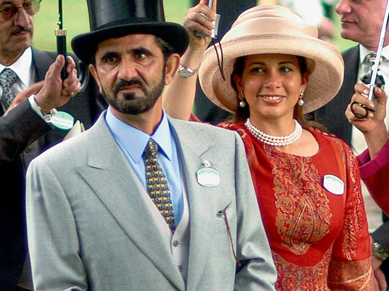 Księżniczka Haya i szejk Mohammed bin Rashid al-Maktoum, zdj. z 2008 roku