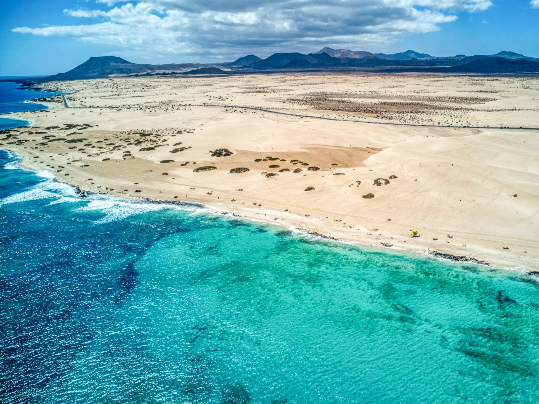 Corralejo na Fuerteventurze
