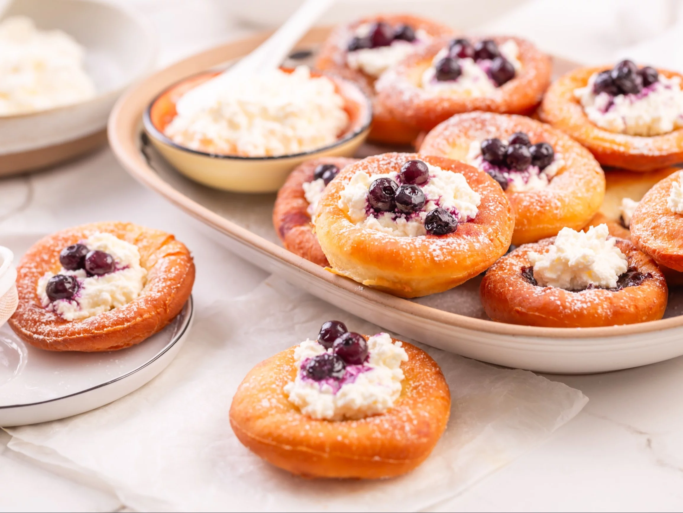 Czeskie pączki (vdolky)