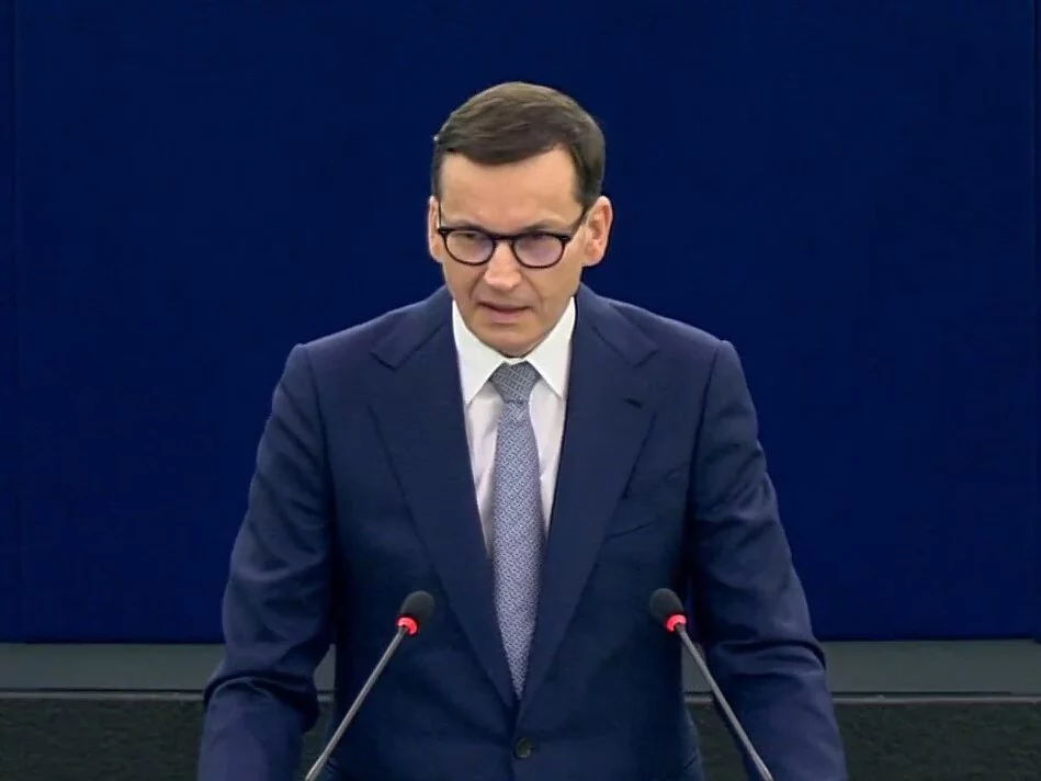 Mateusz Morawiecki w Parlamencie Europejskim