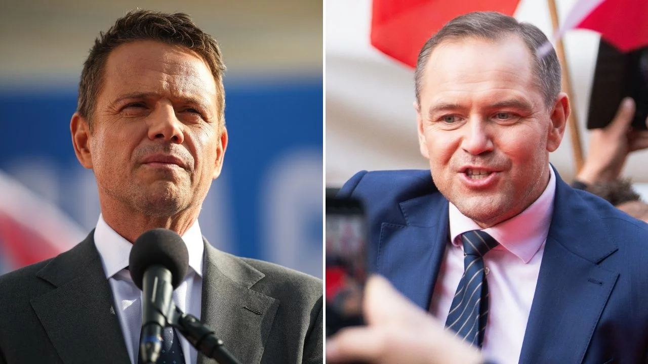 Rafał Trzaskowski i Karol Nawrocki