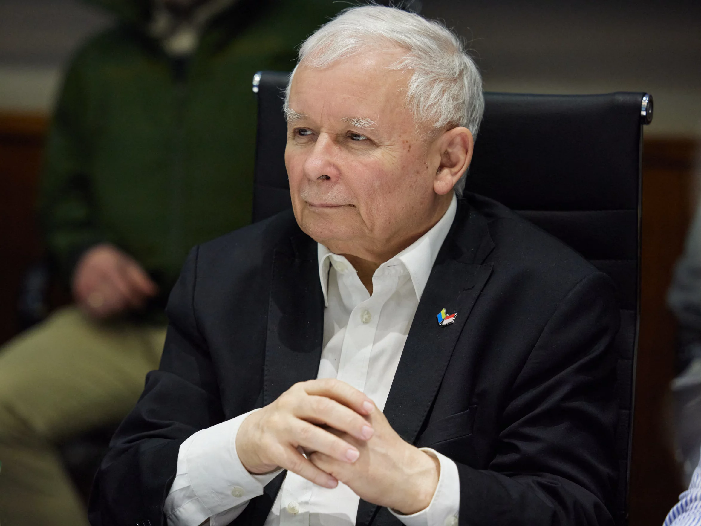 Prezes PiS Jarosław Kaczyński