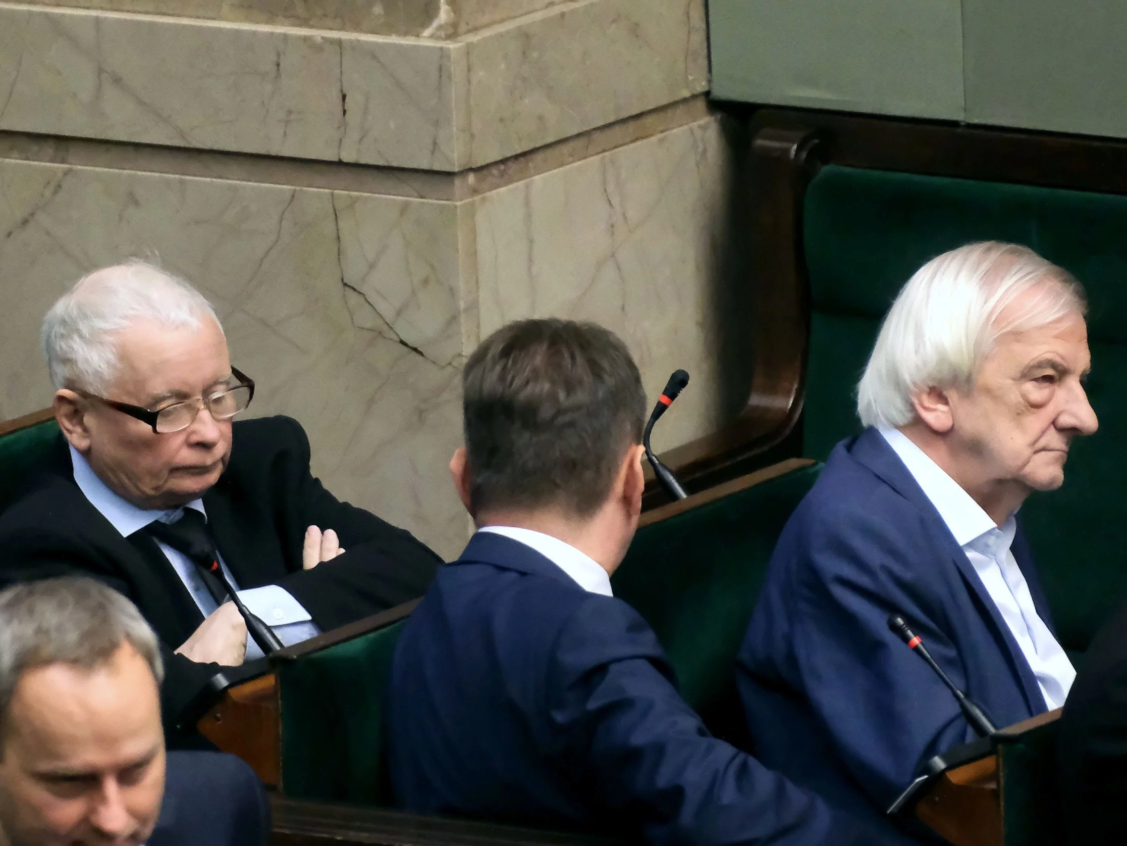 Jarosław Kaczyński wśród polityków Prawa i Sprawiedliwości