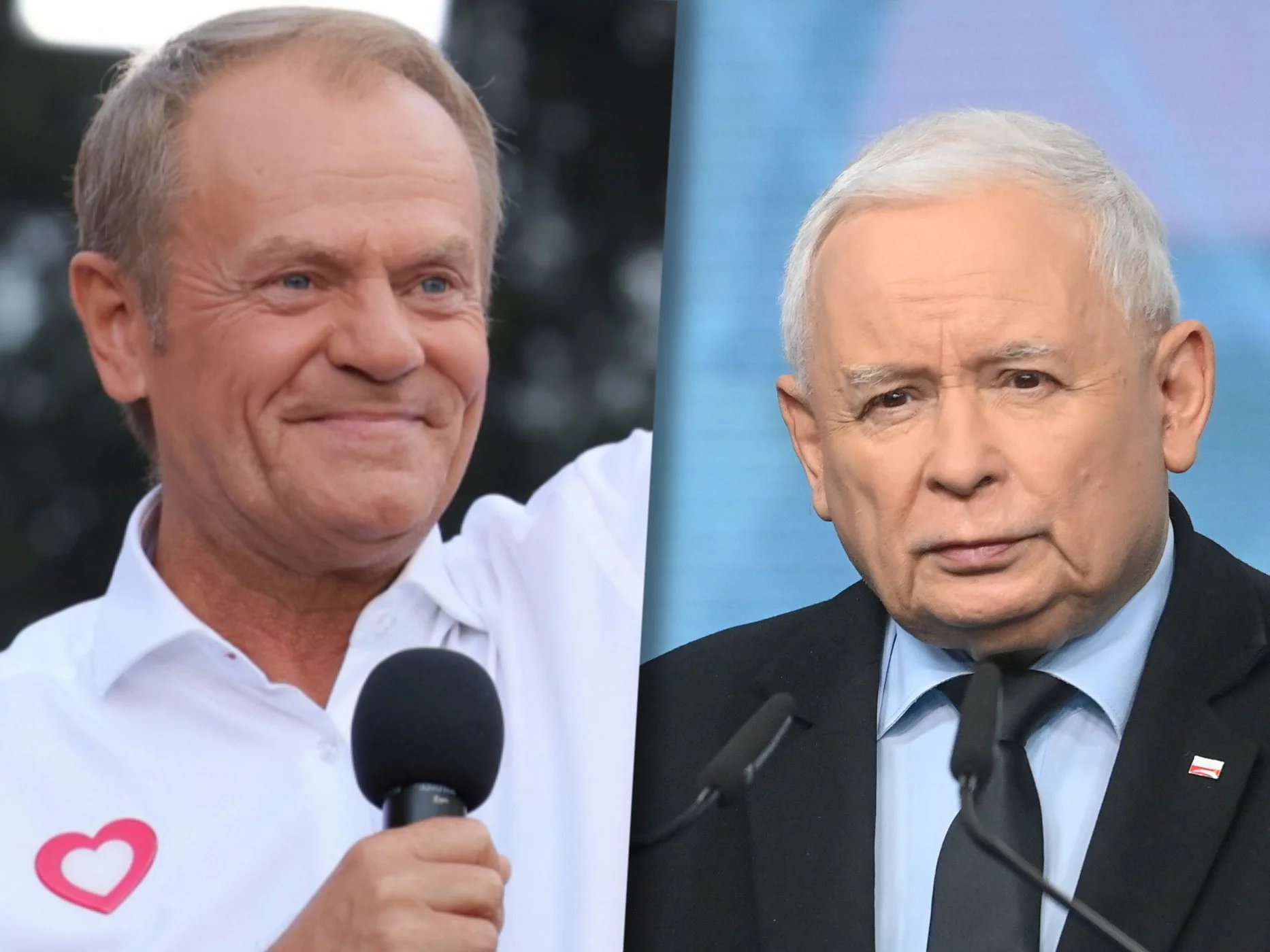 Donald Tusk i Jarosław Kaczyński