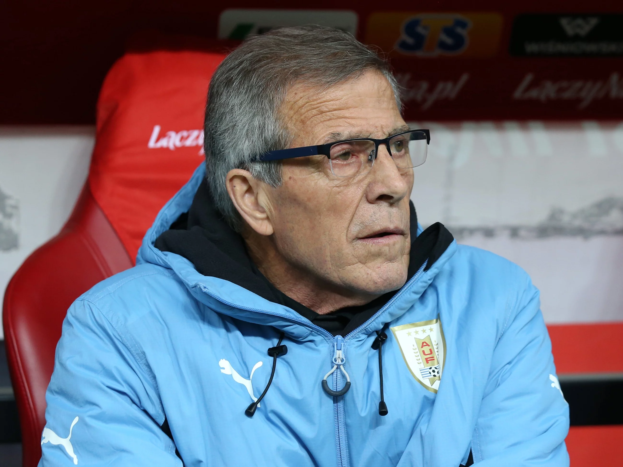 Oscar Tabarez, selekcjoner zwolniony z reprezentacji Urugwaju