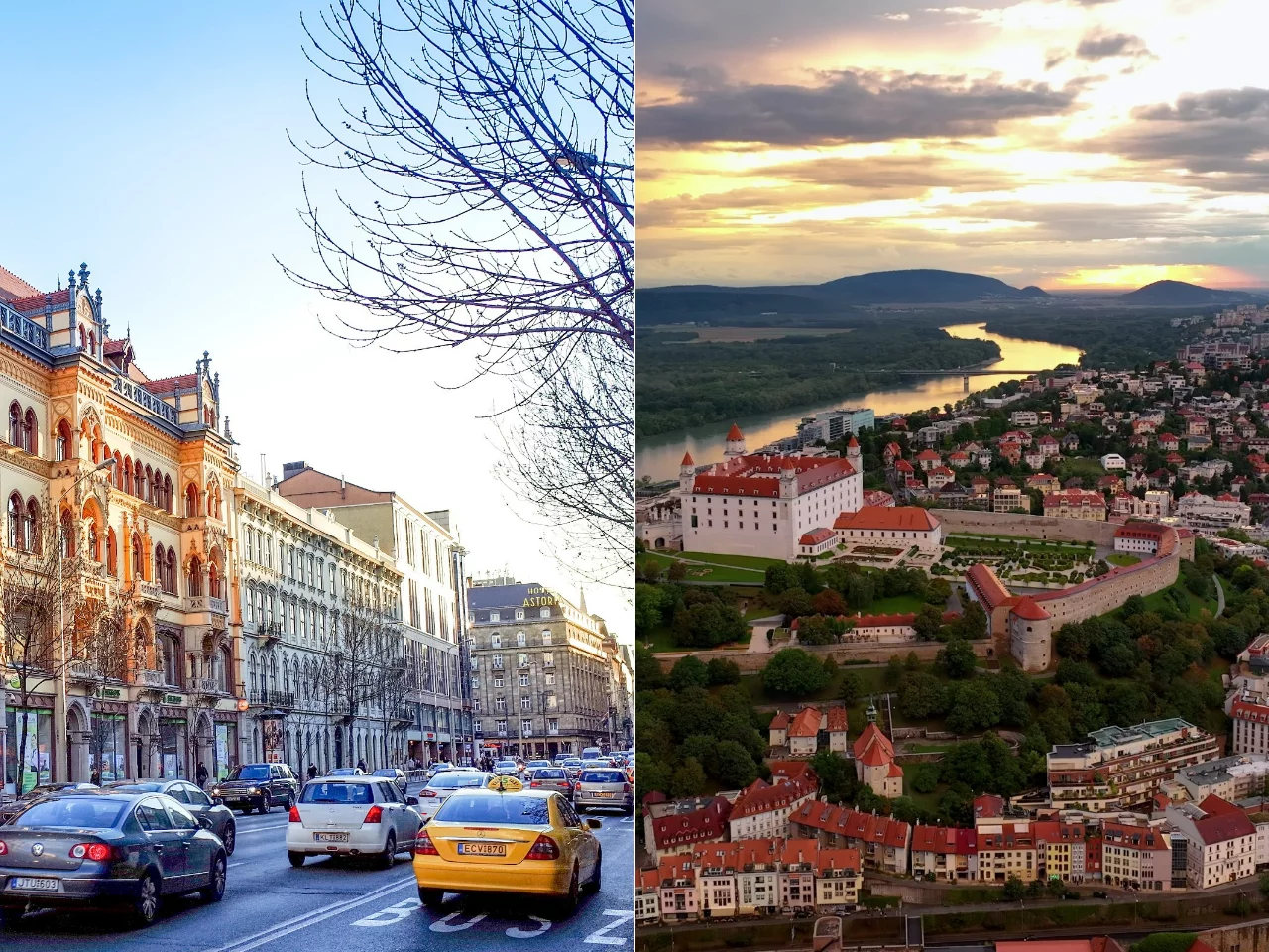 Budapeszt i Bratysława