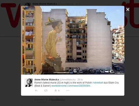 Fot.Anne Marie Malecka / Twitter