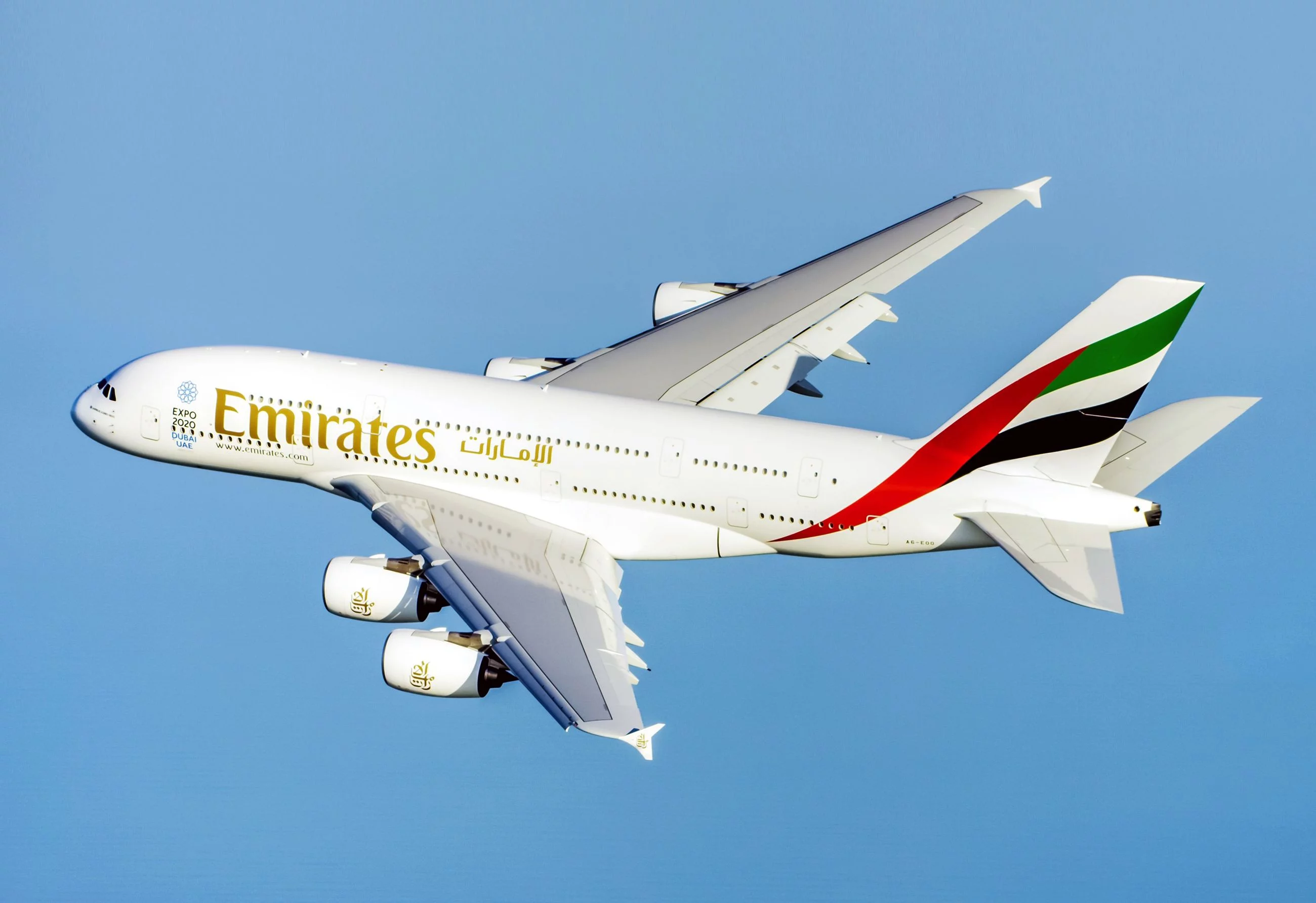 Airbus A380 linii Emirates