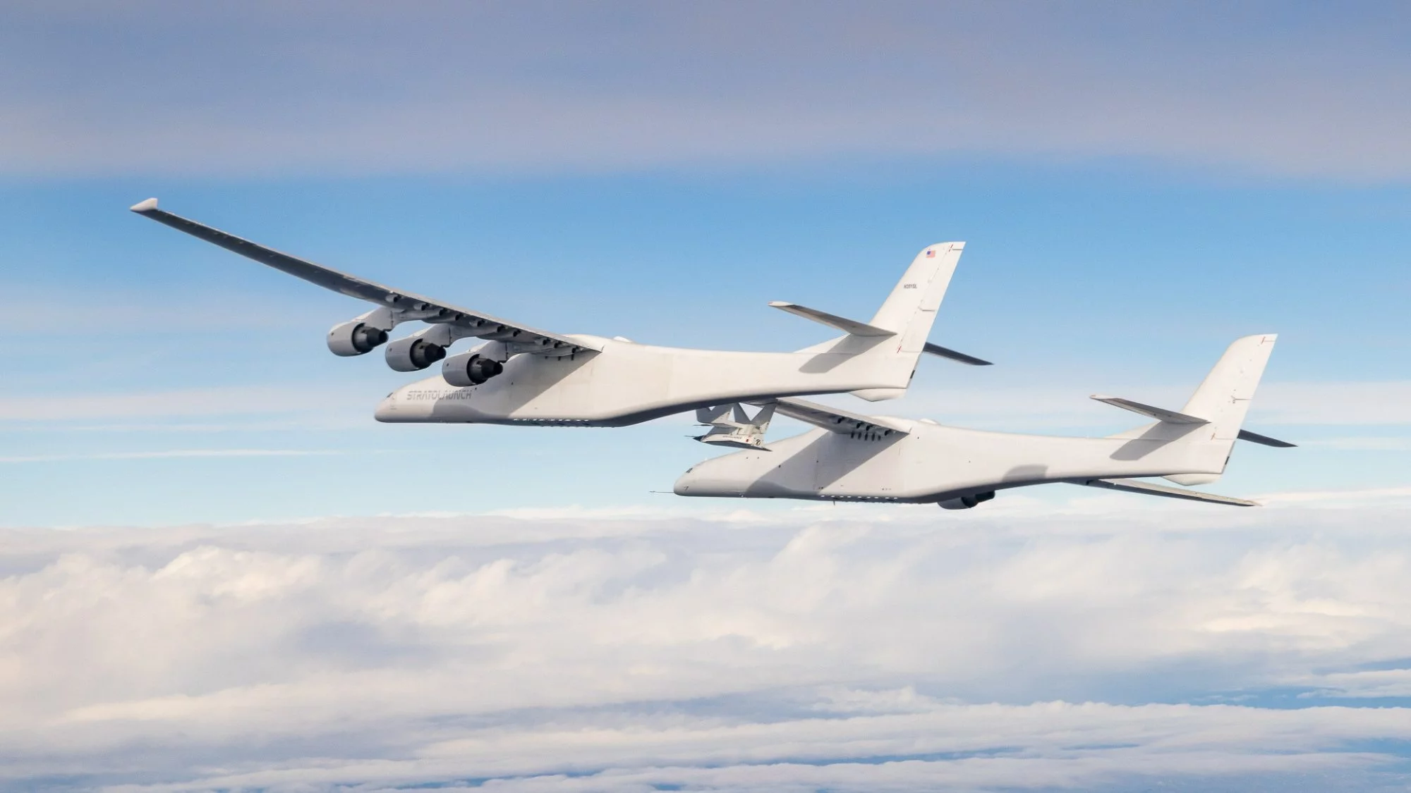 Stratolaunch Roc, największy samolot świata od Stratolaunch Systems