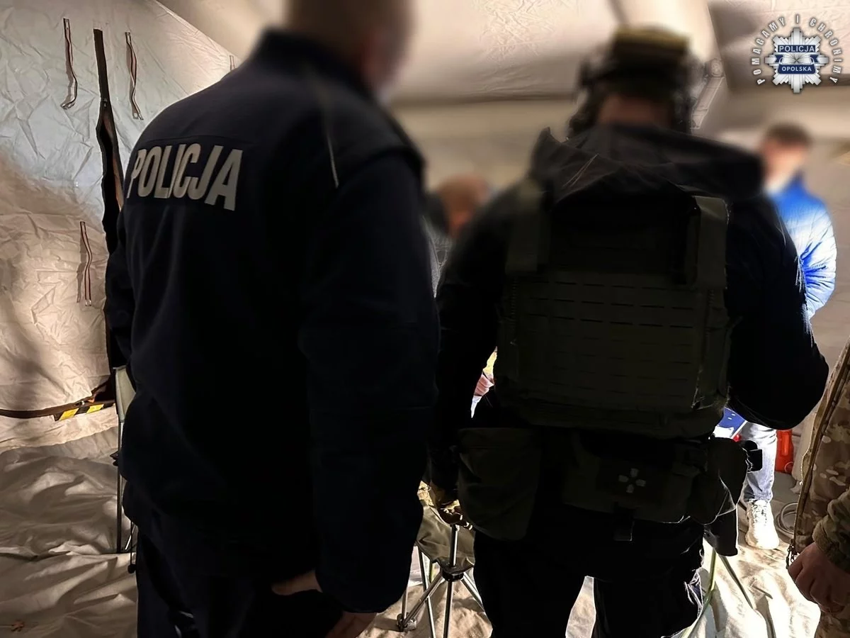 Namysłów. Policja na miejscu strzelaniny