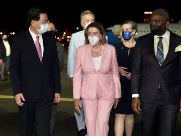 Nancy Pelosi z wizytą na Tajwanie
