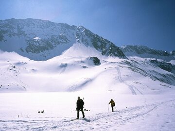 Narciarze skitourowi w Tatrach