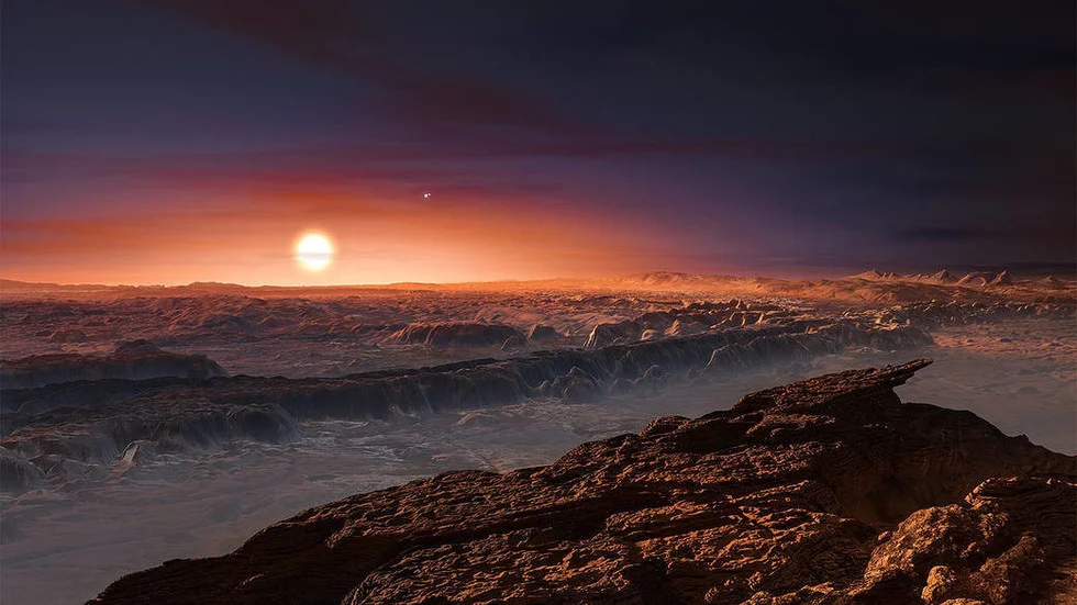 Wizualizacja Proxima B