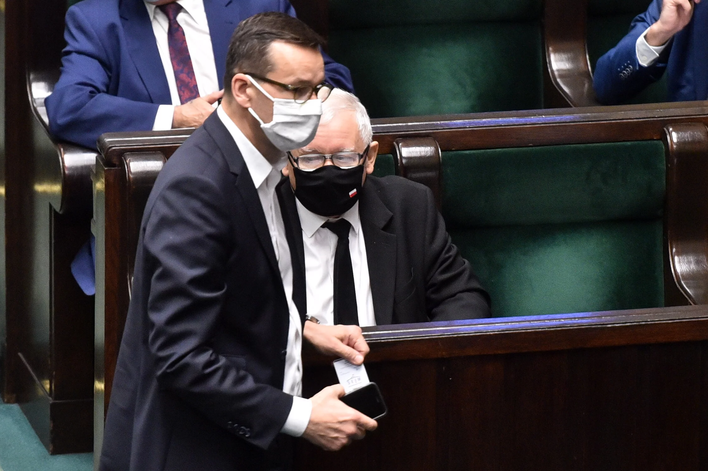 Mateusz Morawiecki i Jarosław Kaczyński