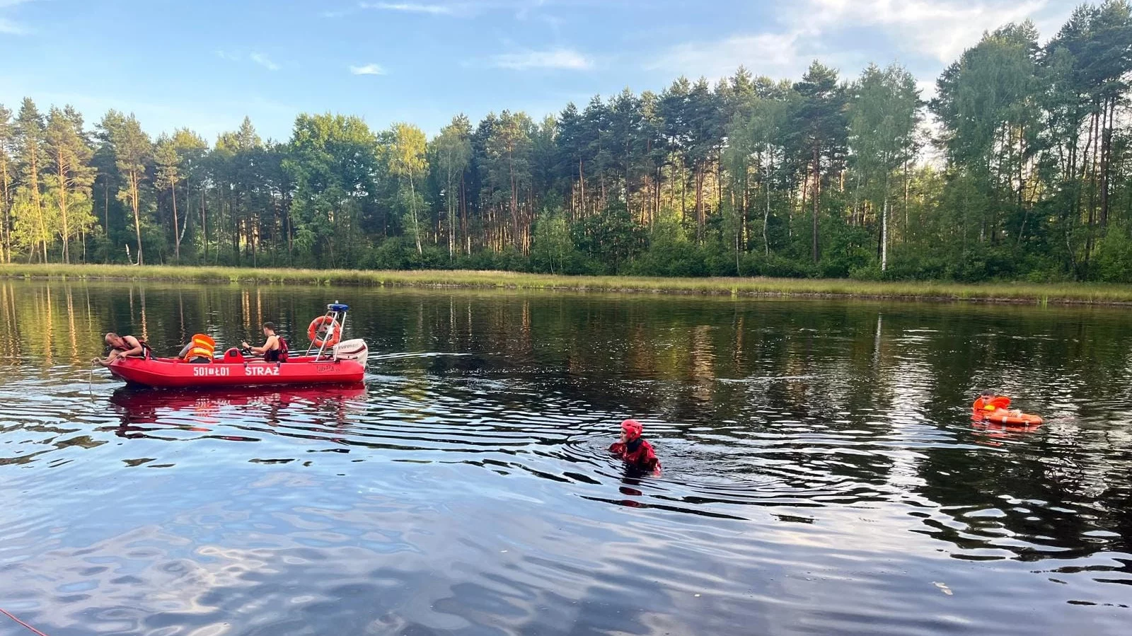 Nastolatki zaginęły na zbiorniku „Kaczy Smug”