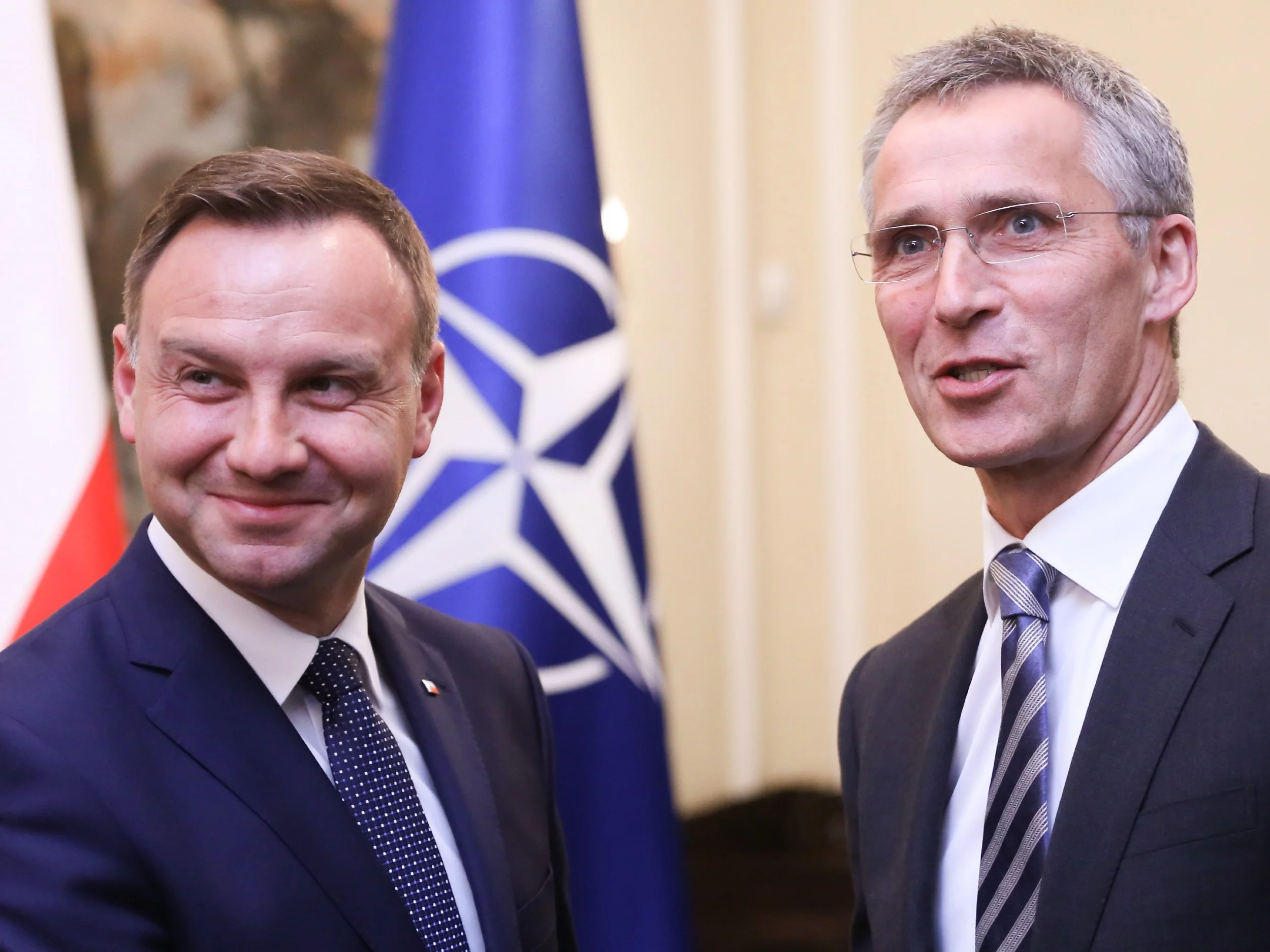 Andrzej Duda, Jens Stoltenberg