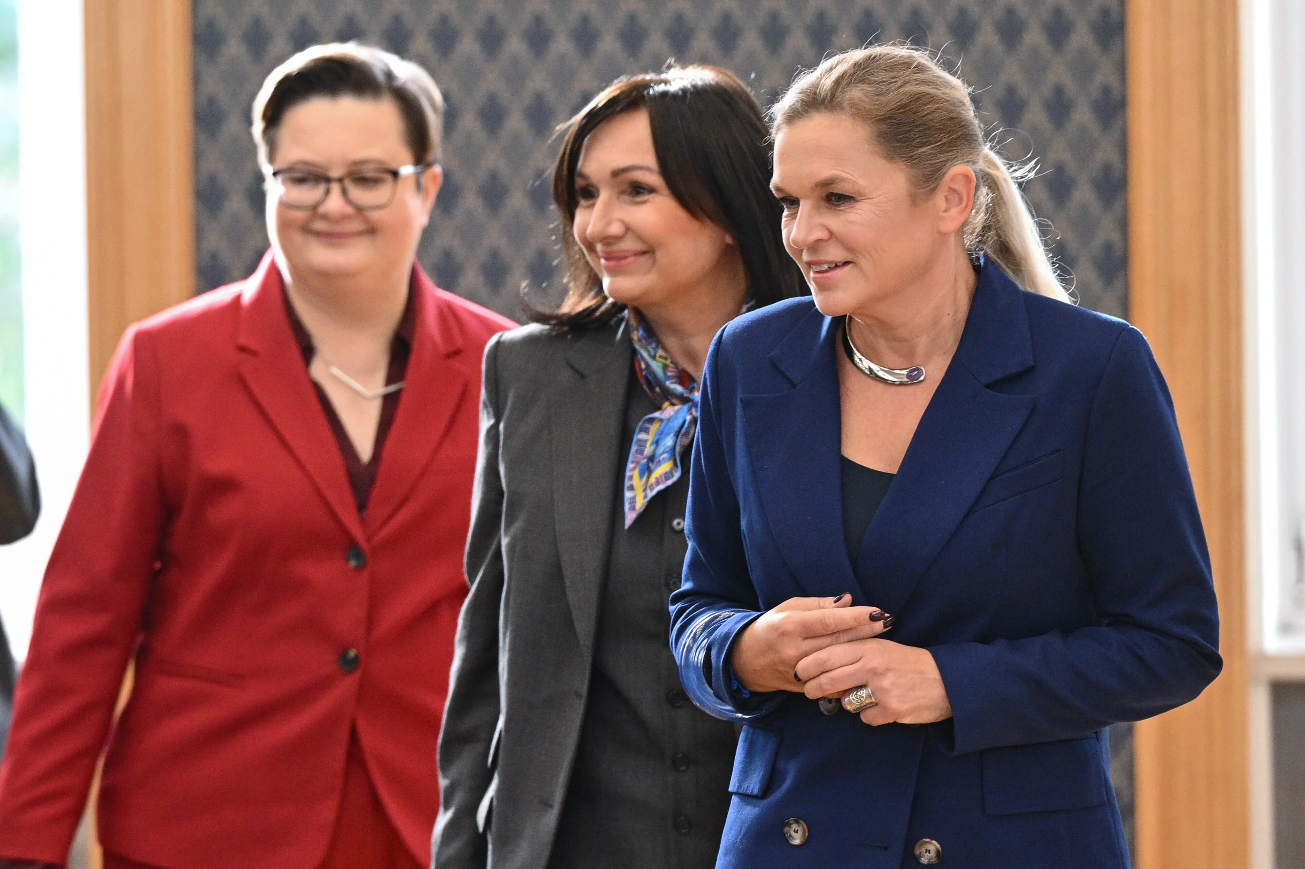 Barbara Nowacka, Monika Wielichowska i Katarzyna Lubnauer