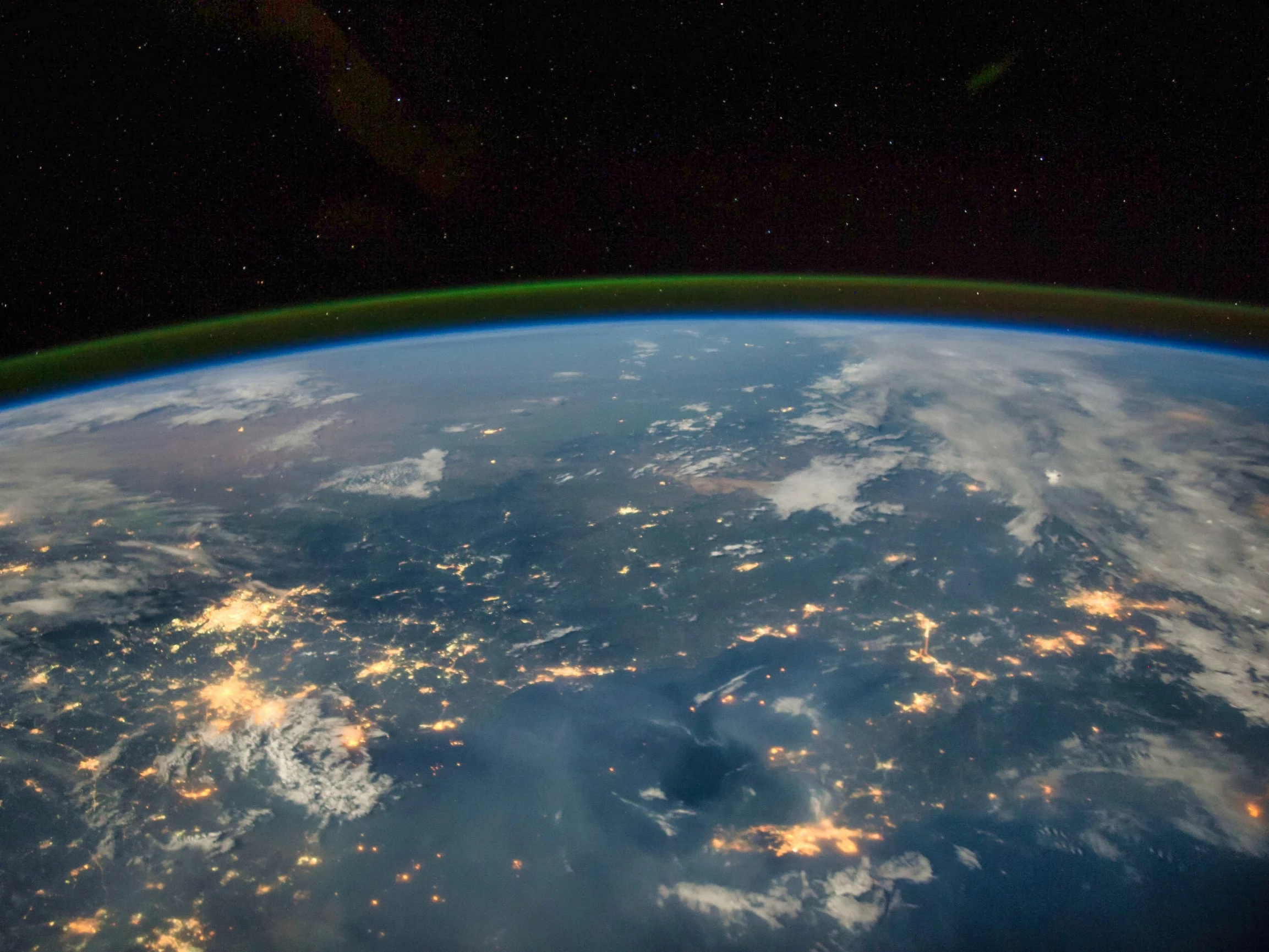 Ziemia z kosmosu, zdjęcie ilustracyjne