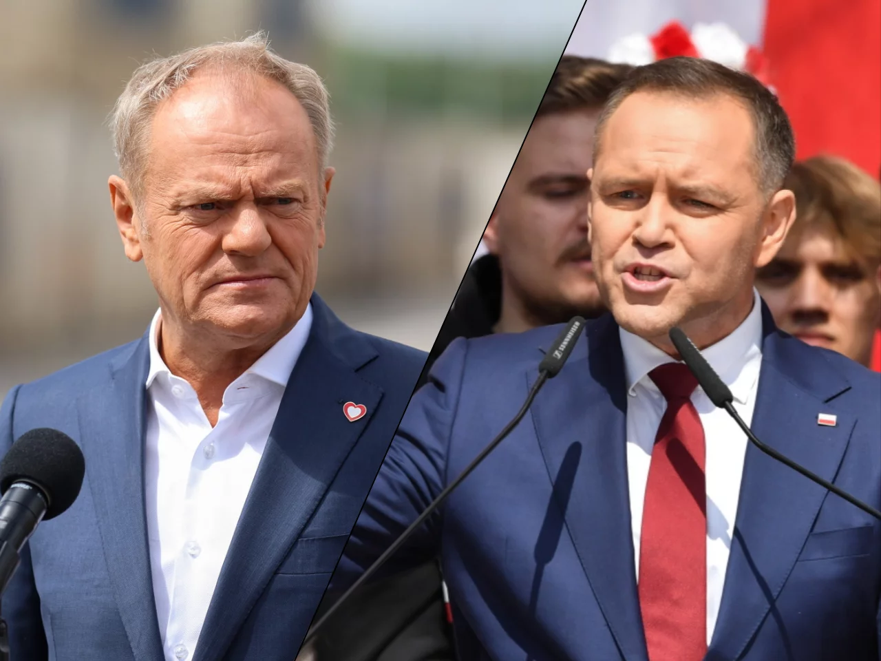 Bulwersujące doniesienia o Nawrockim. Tusk postawił sprawę jasno