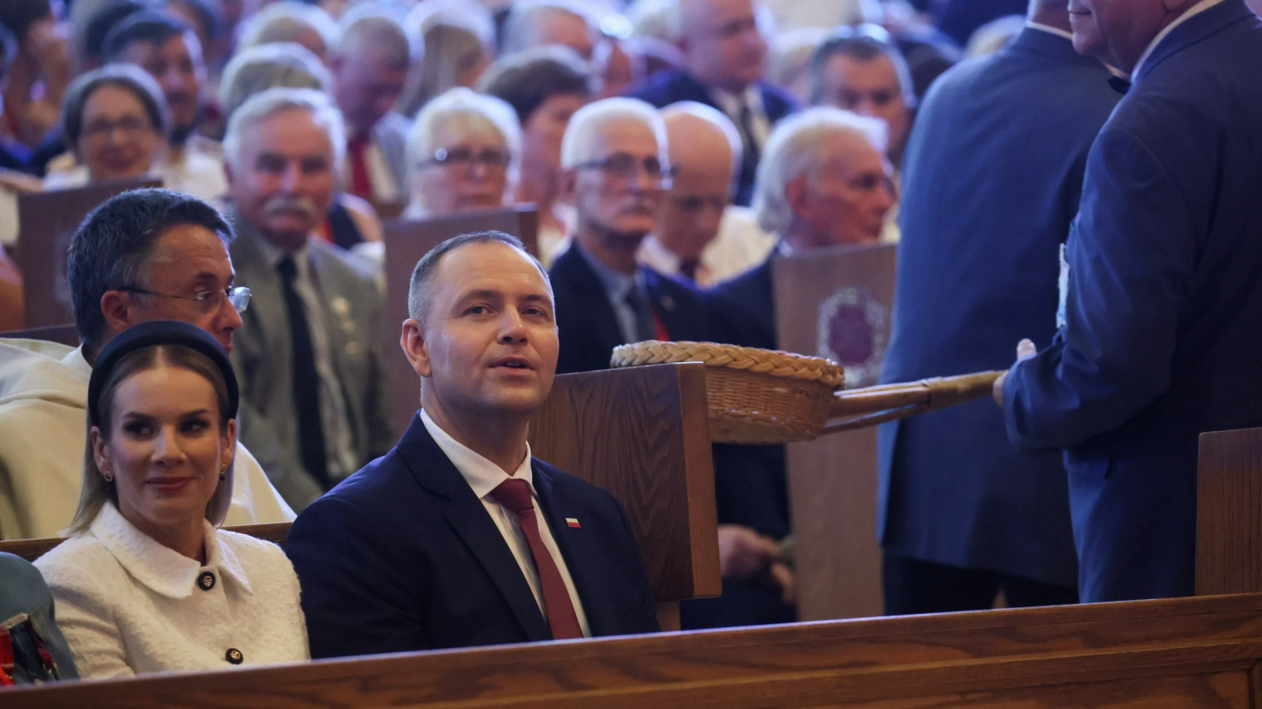 Fałszywy ksiądz na mszy z udziałem Nawrockiego w USA. Znamy kulisy incydentu