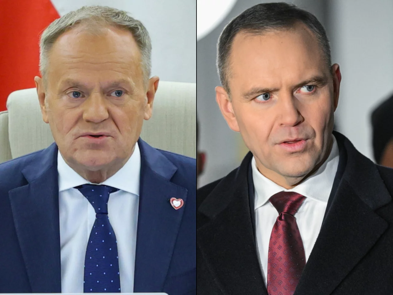 Donald Tusk, Karol Nawrocki