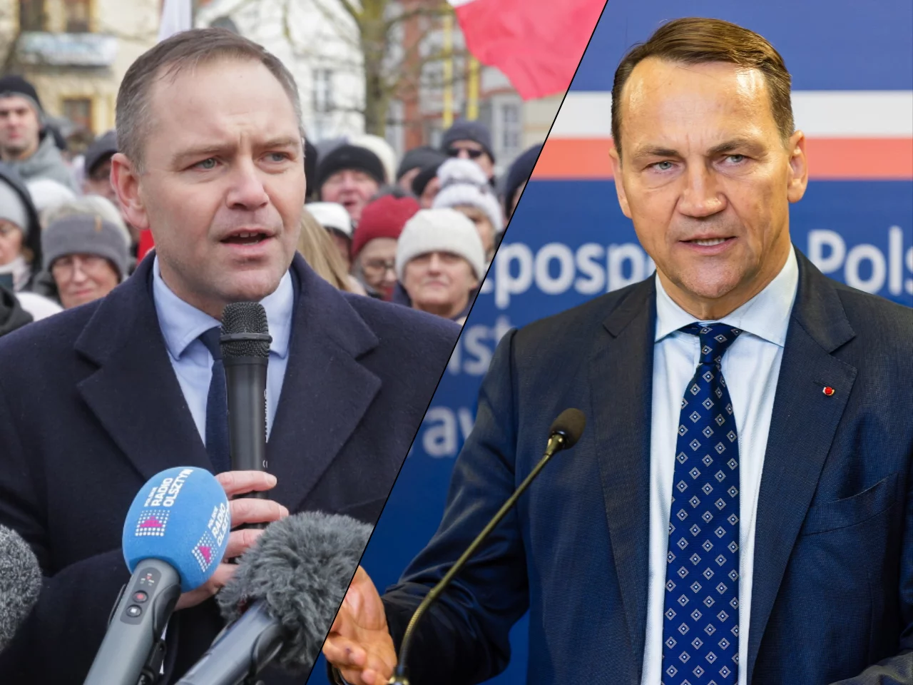 Karol Nawrocki, Radosław Sikorski