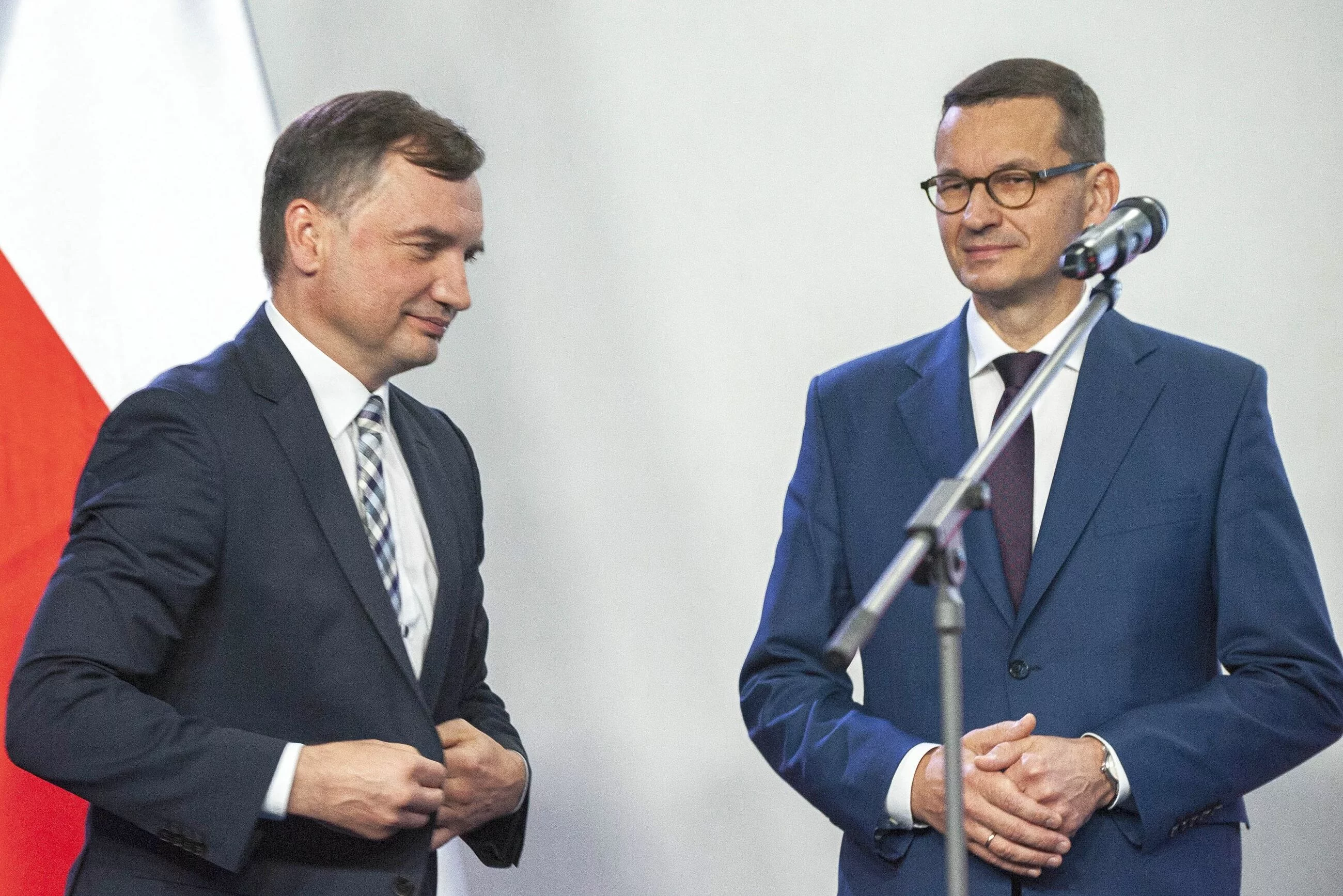 Zbigniew Ziobro i Mateusz Morawiecki