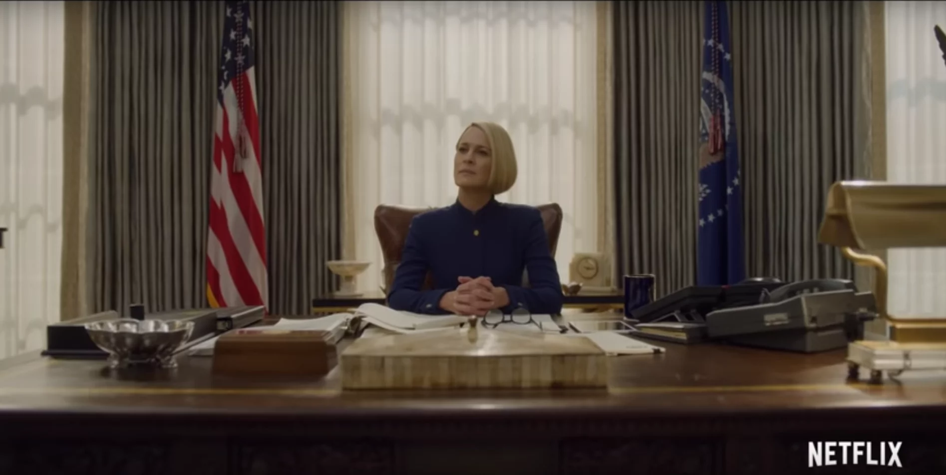 Screen ze zwiastuna "House of Cards"