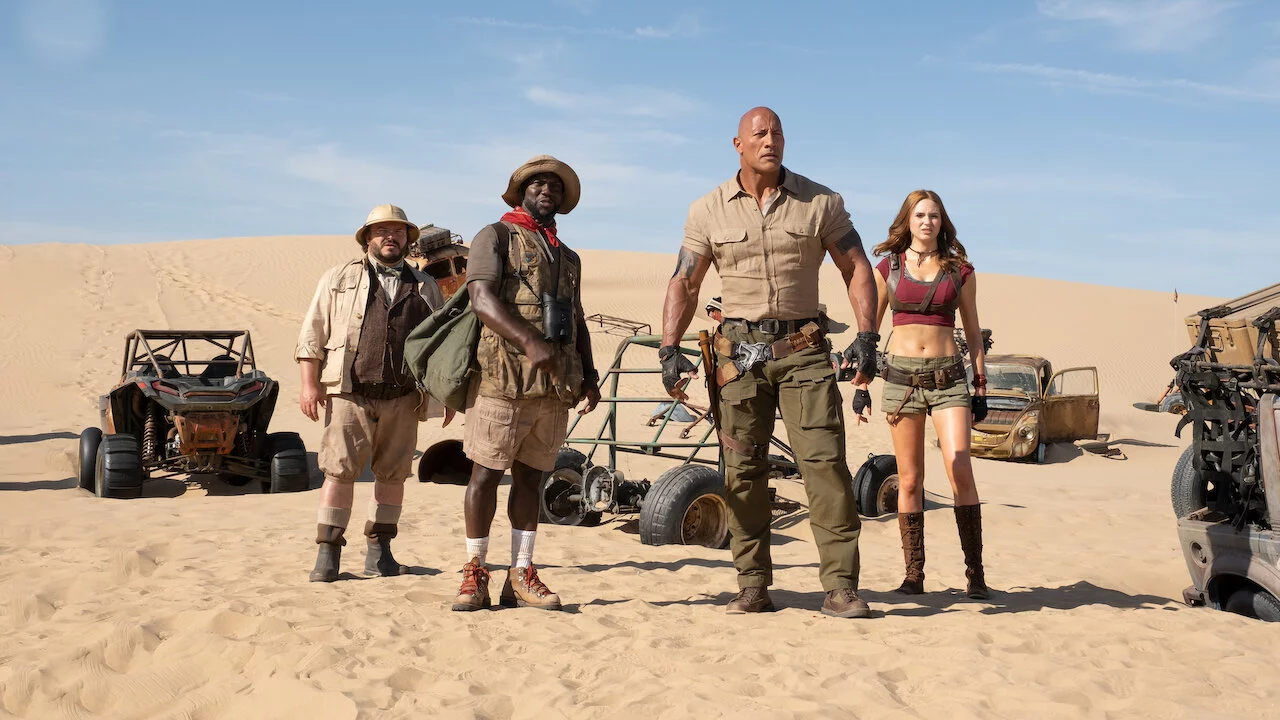 Kadr z filmu „Jumanji: Następny poziom”