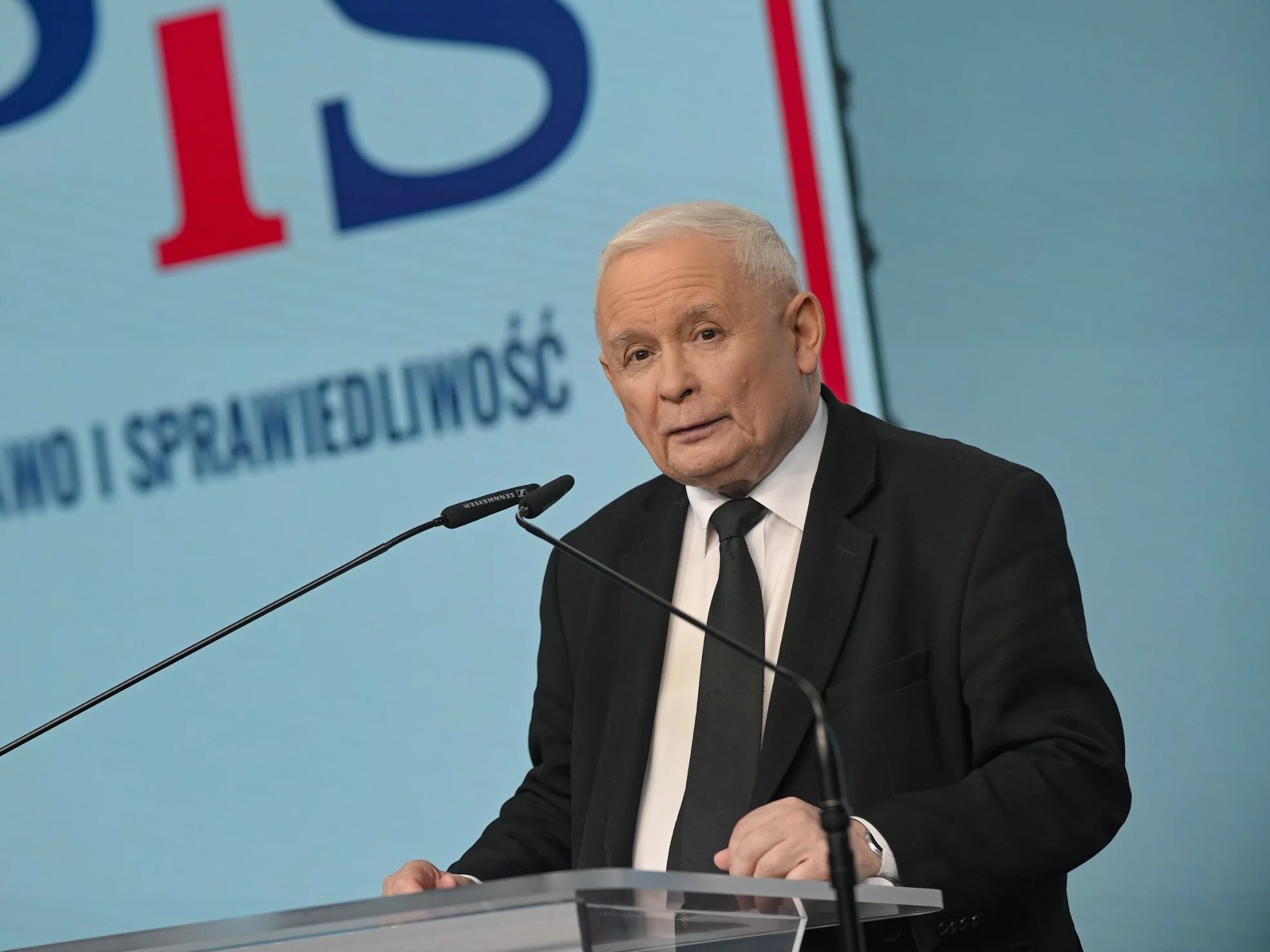 Prezes PiS Jarosław Kaczyński