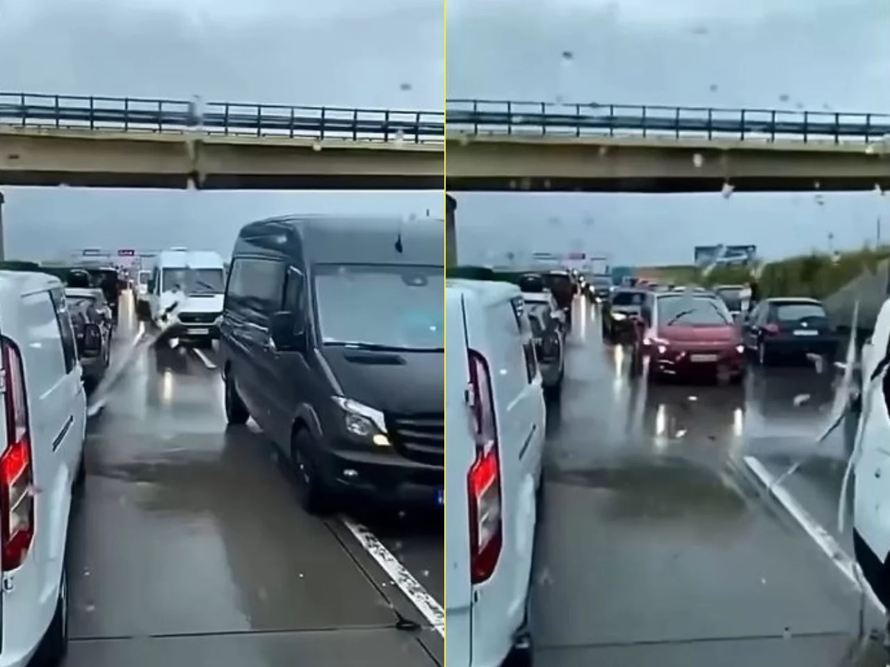 Nie chcieli czekać w korku, zawrócili na autostradzie. Skandaliczne zachowanie na A4