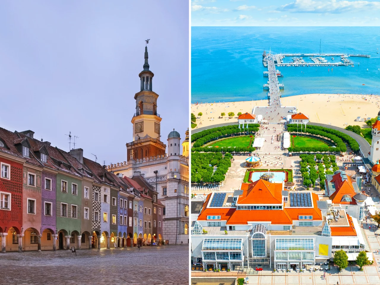 Poznań i Sopot