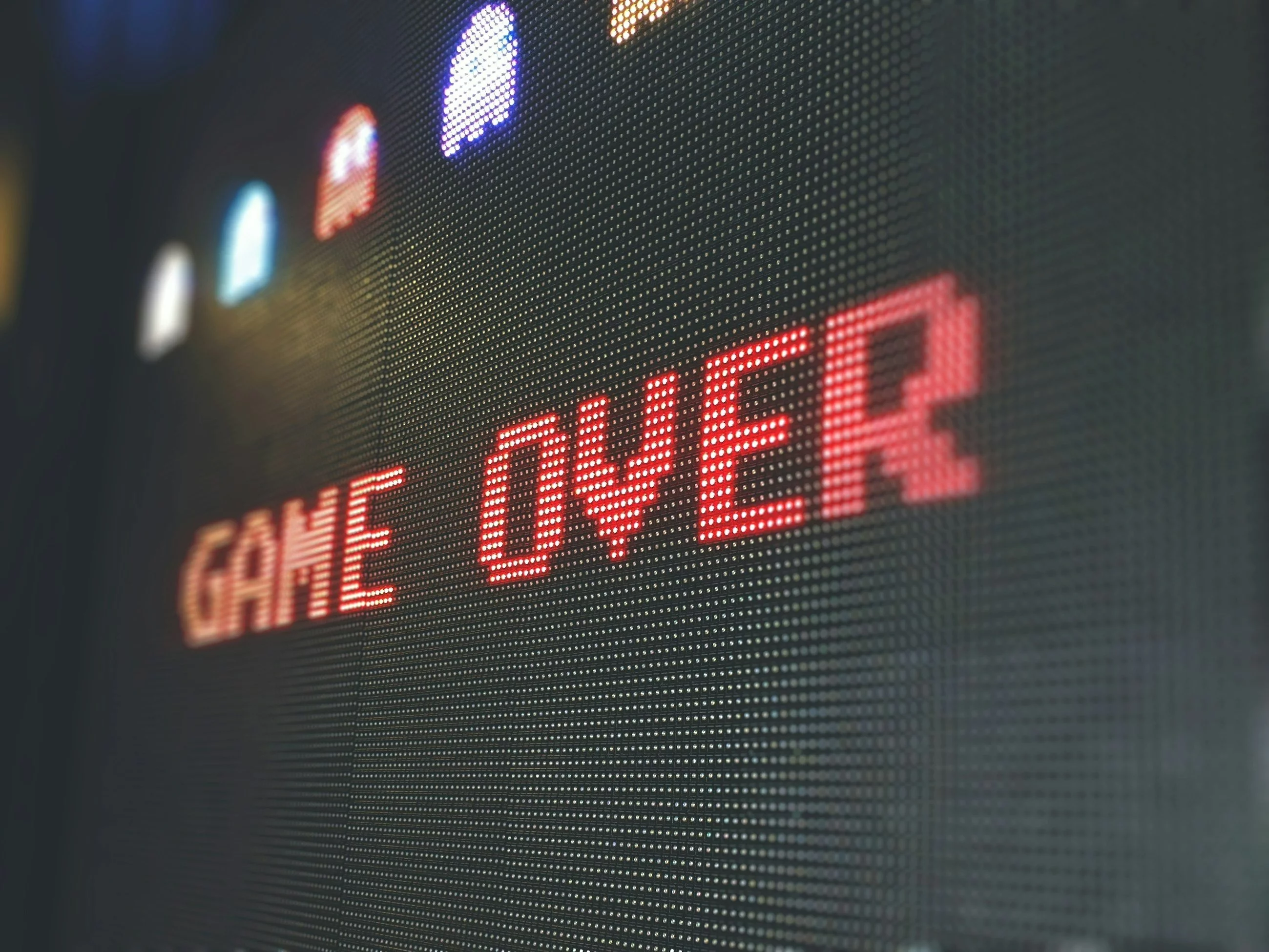 Game Over czyli koniec gry