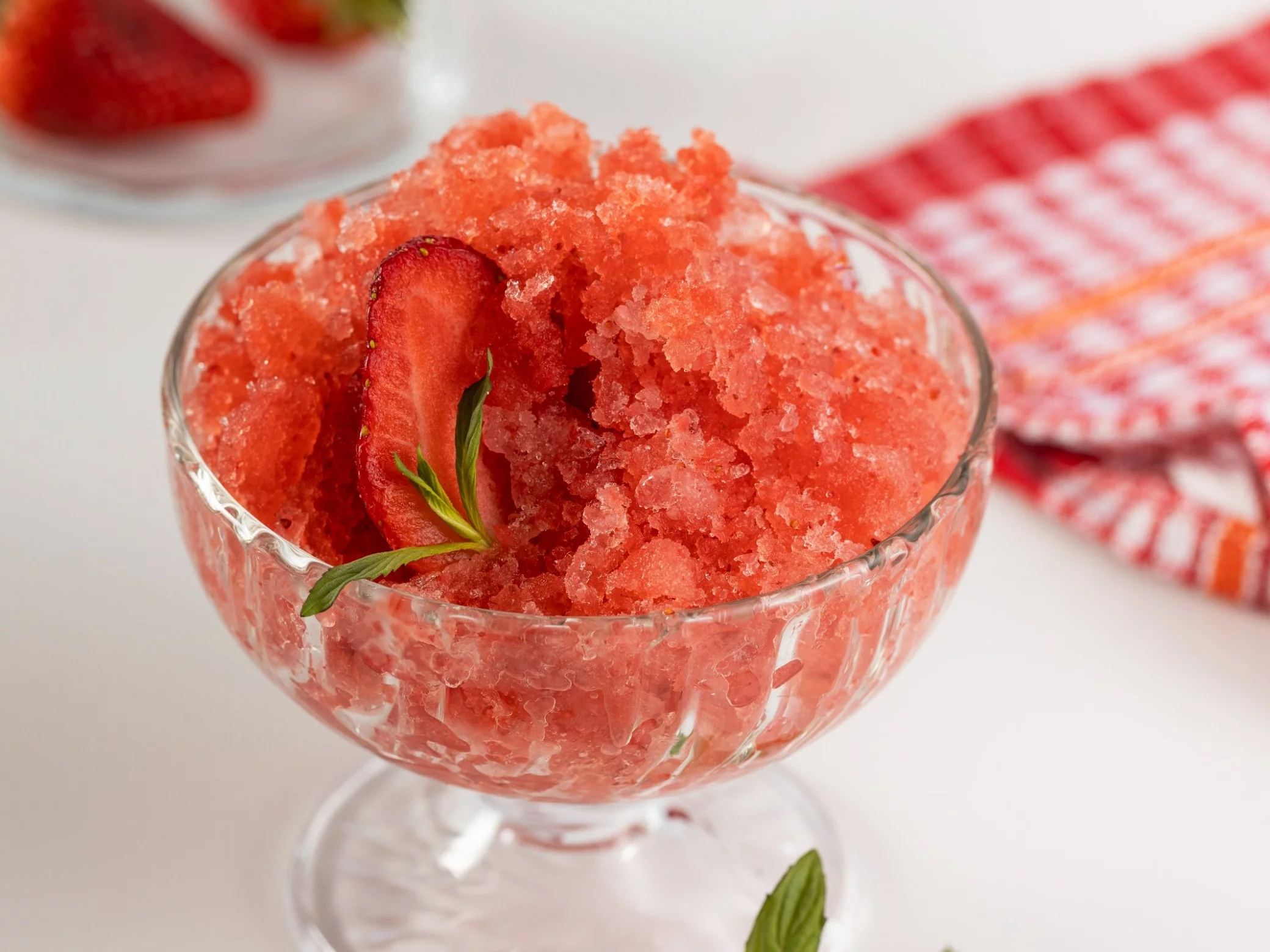 Sorbet truskawkowy