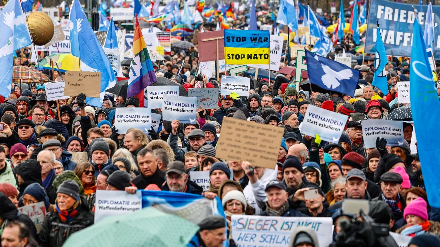 Manifestacja w Berlinie