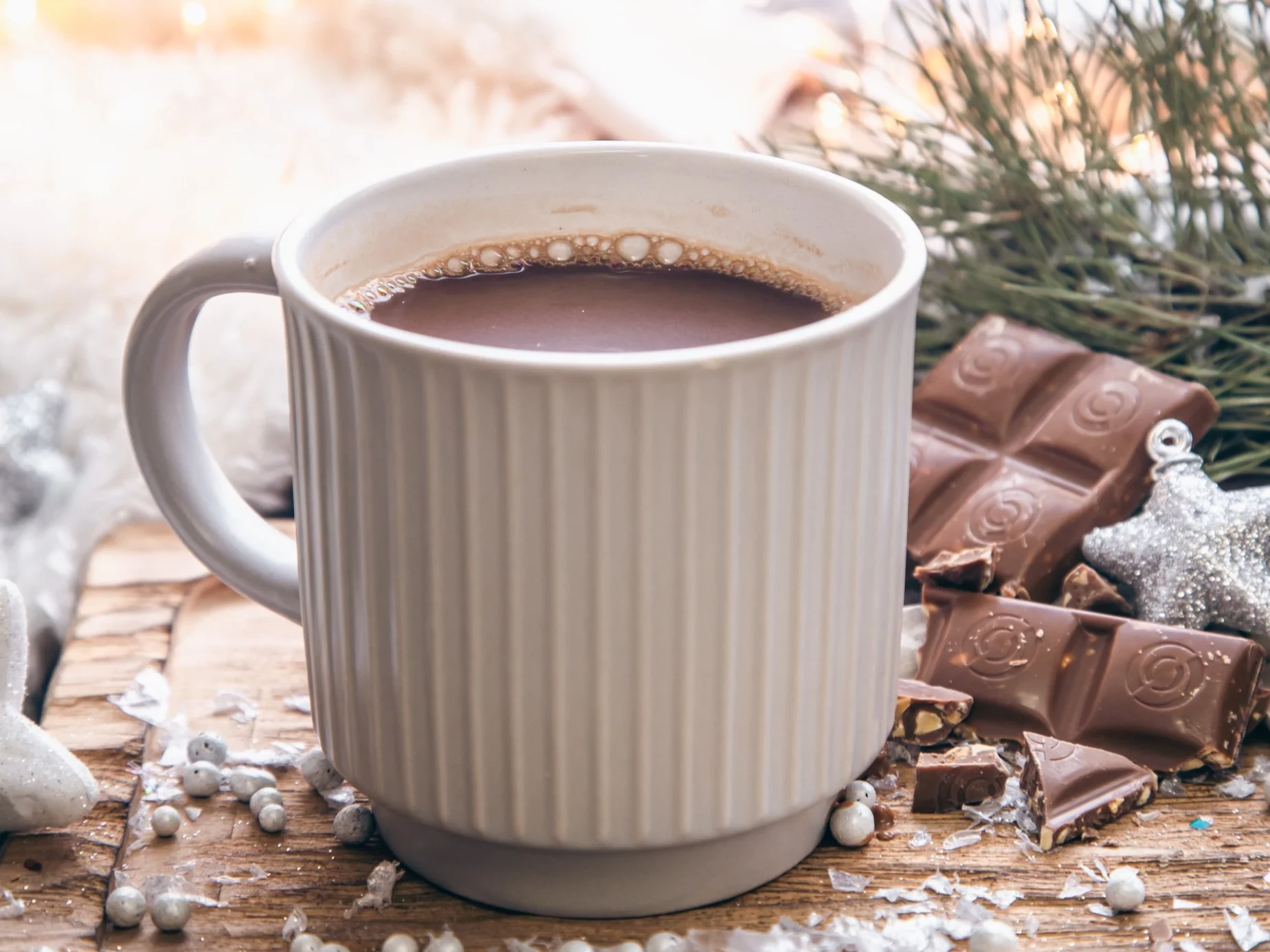 Gorąca czekolada w kubku