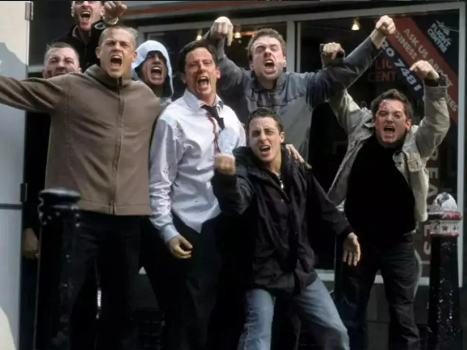 Kadr z filmu „Green Street Hooligans”