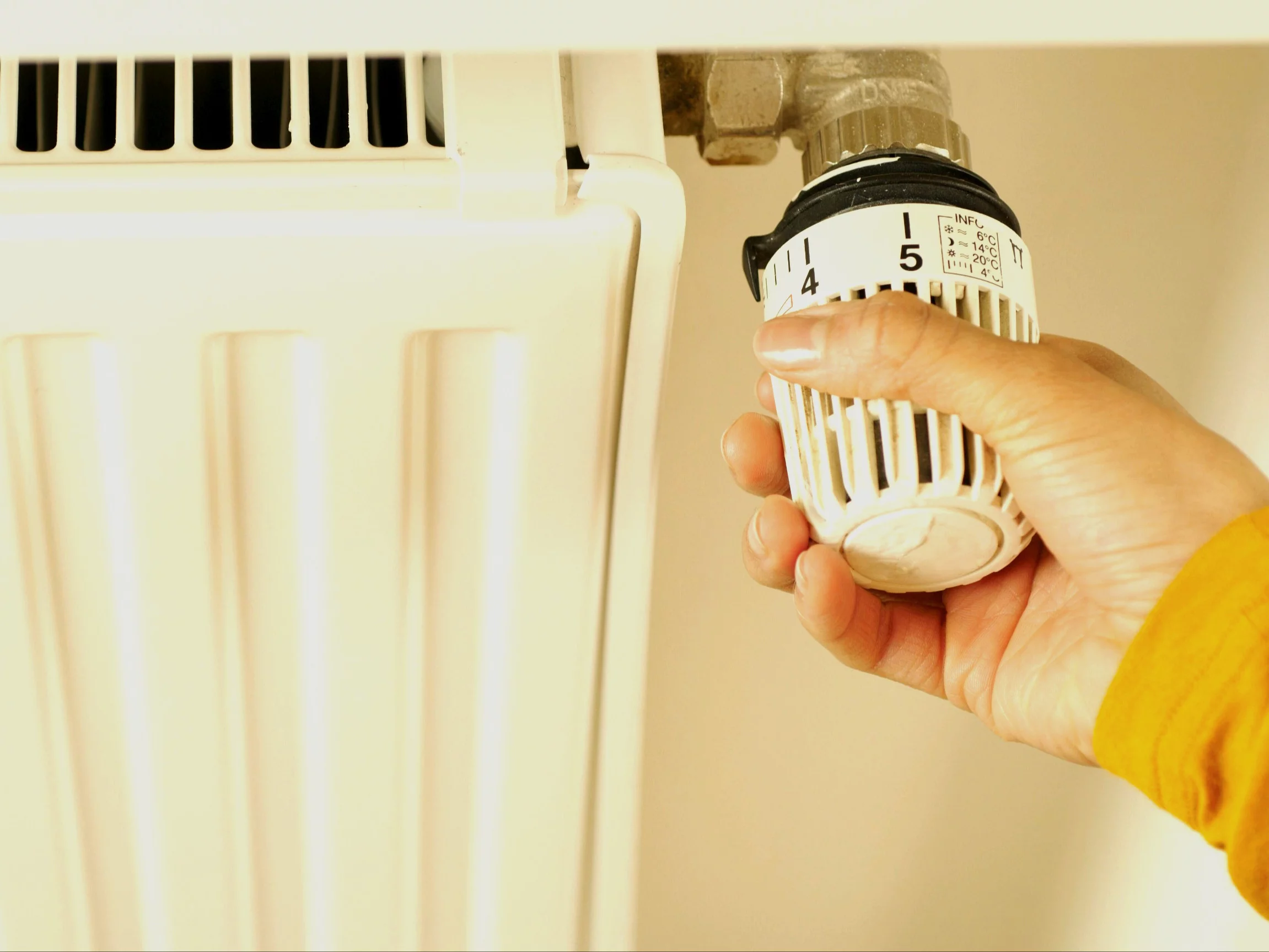 Grzejnik z termostatem