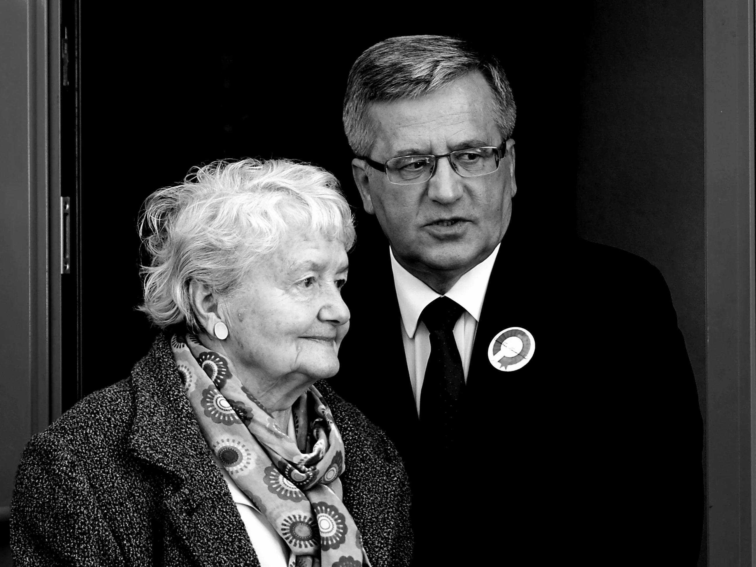 Jadwiga Komorowska i Bronisław Komorowski